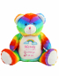 Preview: Rainbow Teddy mit Stick